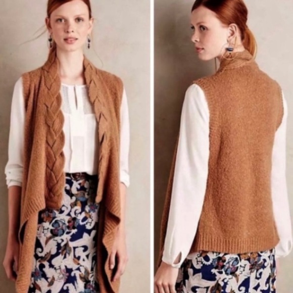 Sunday in Brooklyn Sweaters - Sunday in Brooklyn Creamy Brown Sweater Vest M